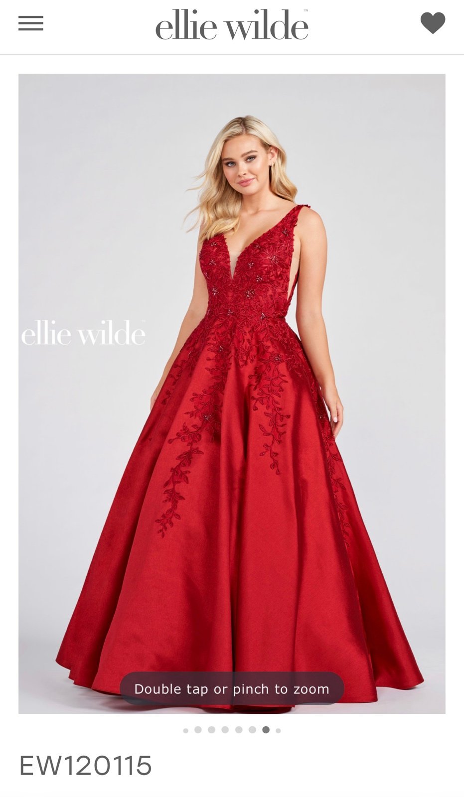 Ellie Wilde Ball Gown (Red)