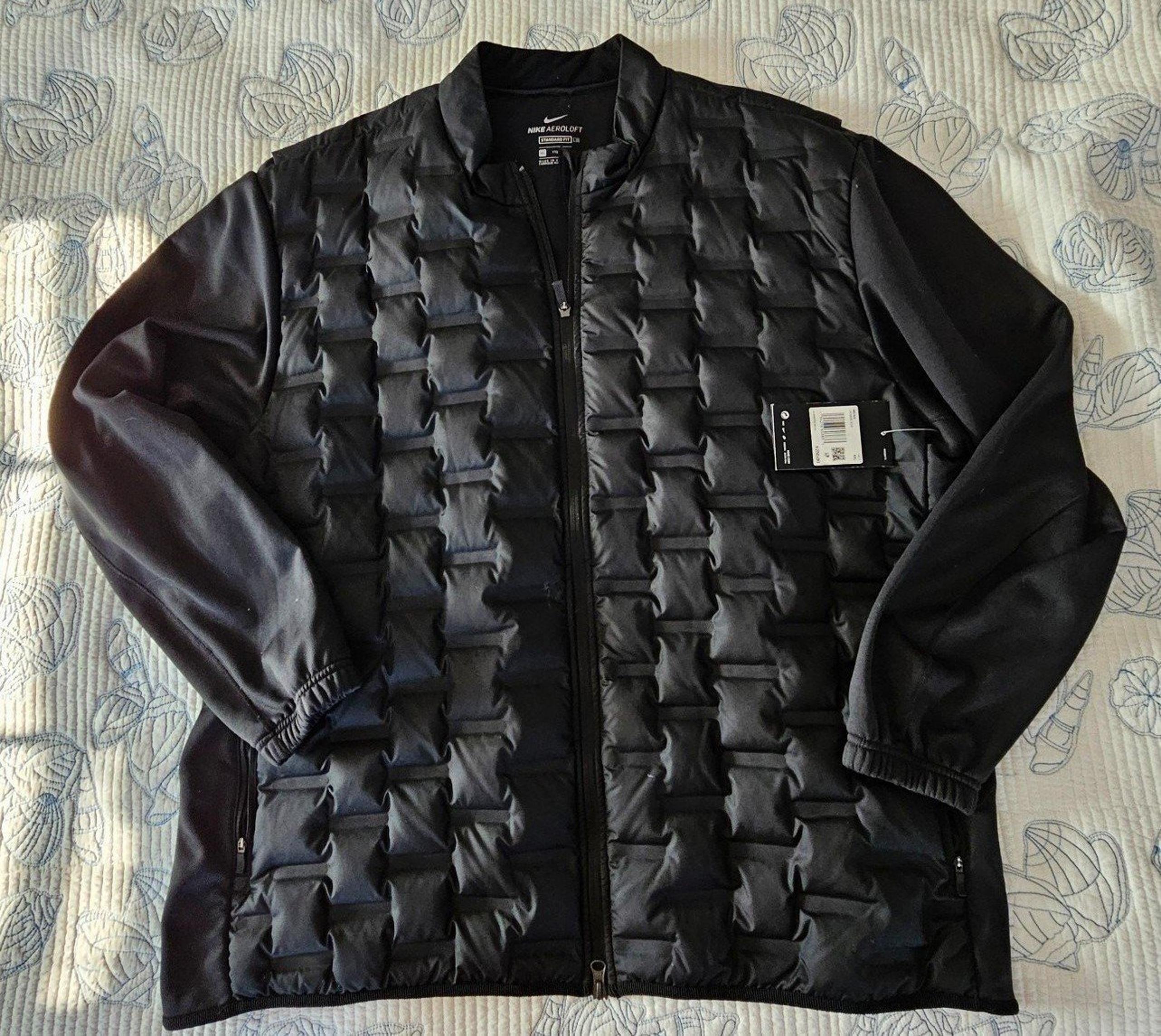 NEW Men's Nike Black Aeroloft Jacket Size XXL