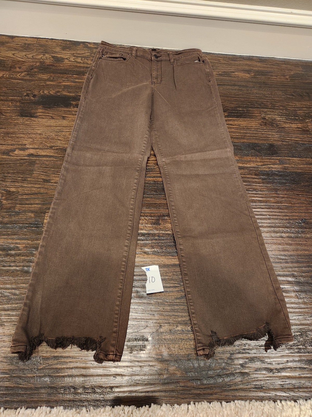 JUDY BLUE Womens Size 15/32 straight fit brown Jeans