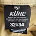 ‎Kuhl ‎The Law Legendary Pants Men 32 x 34 Dark Khaki Stretch Vintage Patina Dye