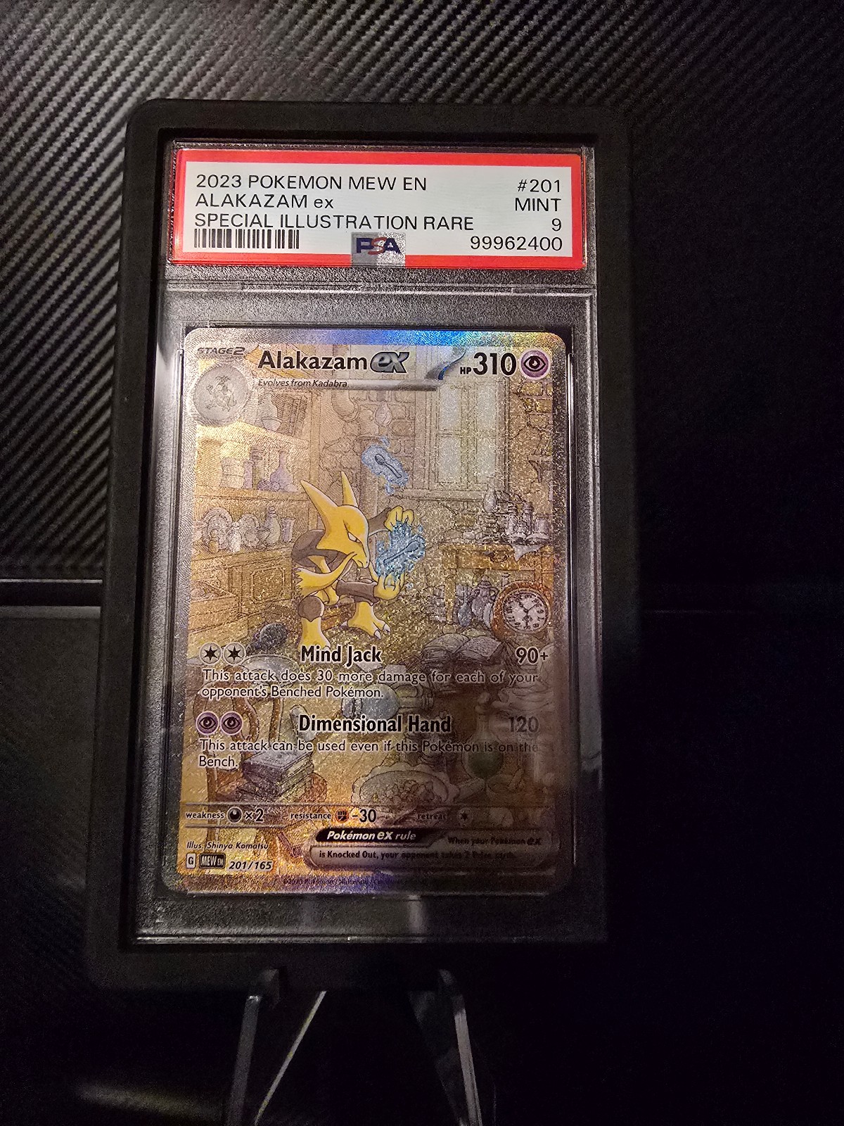 Alakazam 151 psa 9