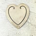 Vintage Sterling Silver Heart Form Bookmark No Monograms W. & S. Blackinton & Co
