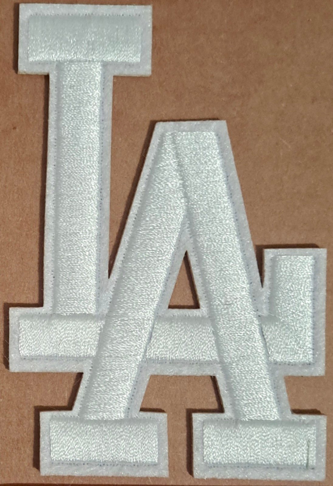 Los Angeles L.A. Dodgers embroidered Iron on patch 6 ct.