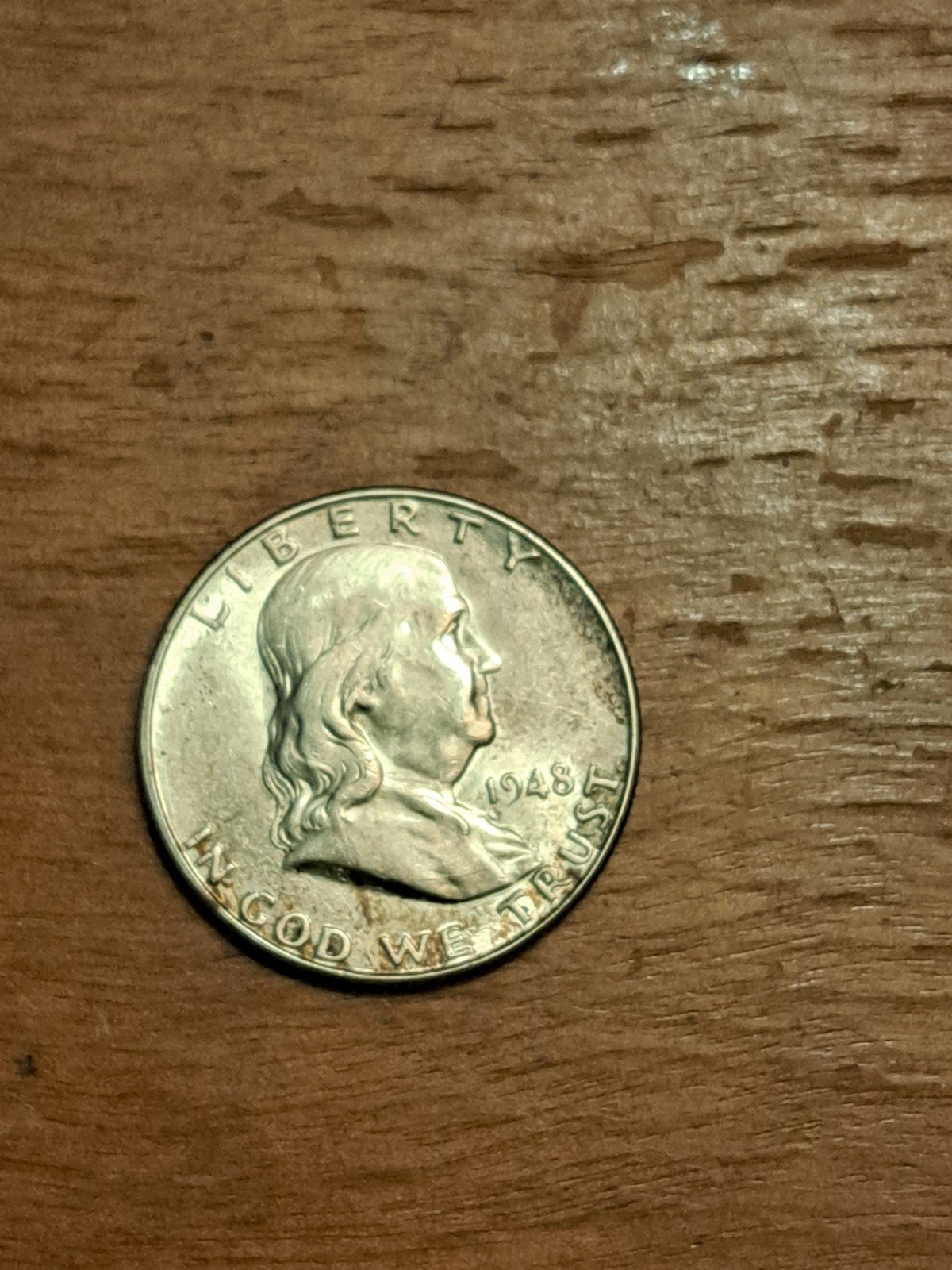 Silver half dollar