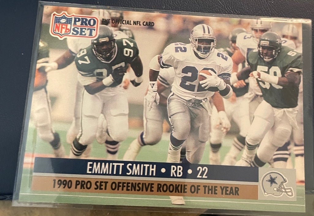 Emmitt smith rookie