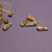 Semi Precious Leopard Jasper Round & Teardrop Bead Variety Lot of 3 Packs