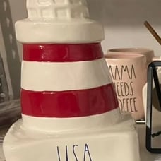 Rae Dunn USA lighthouse
