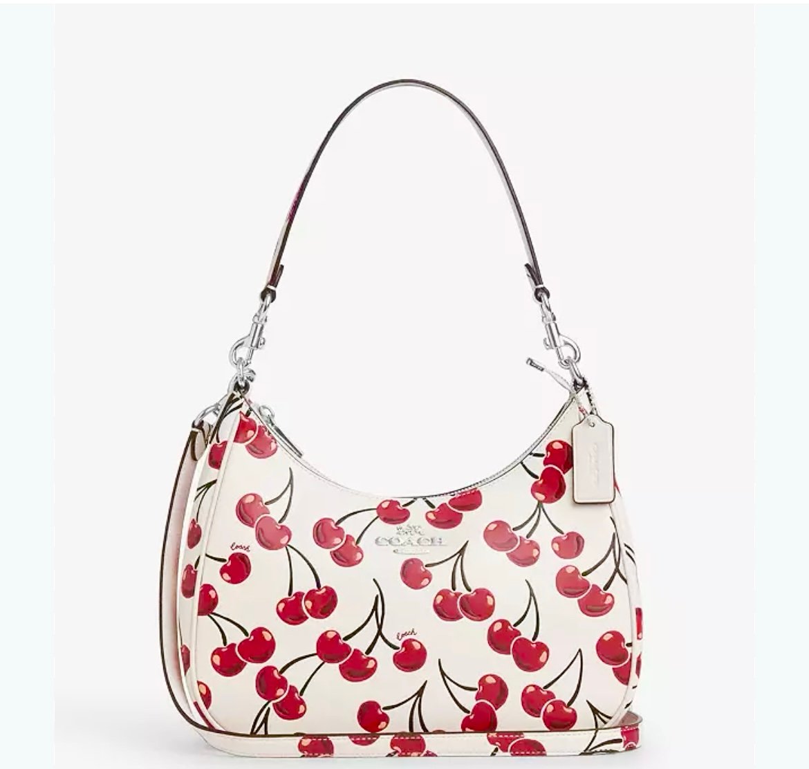 Coach Teri Hobo Bag With Cherry Print # CV696