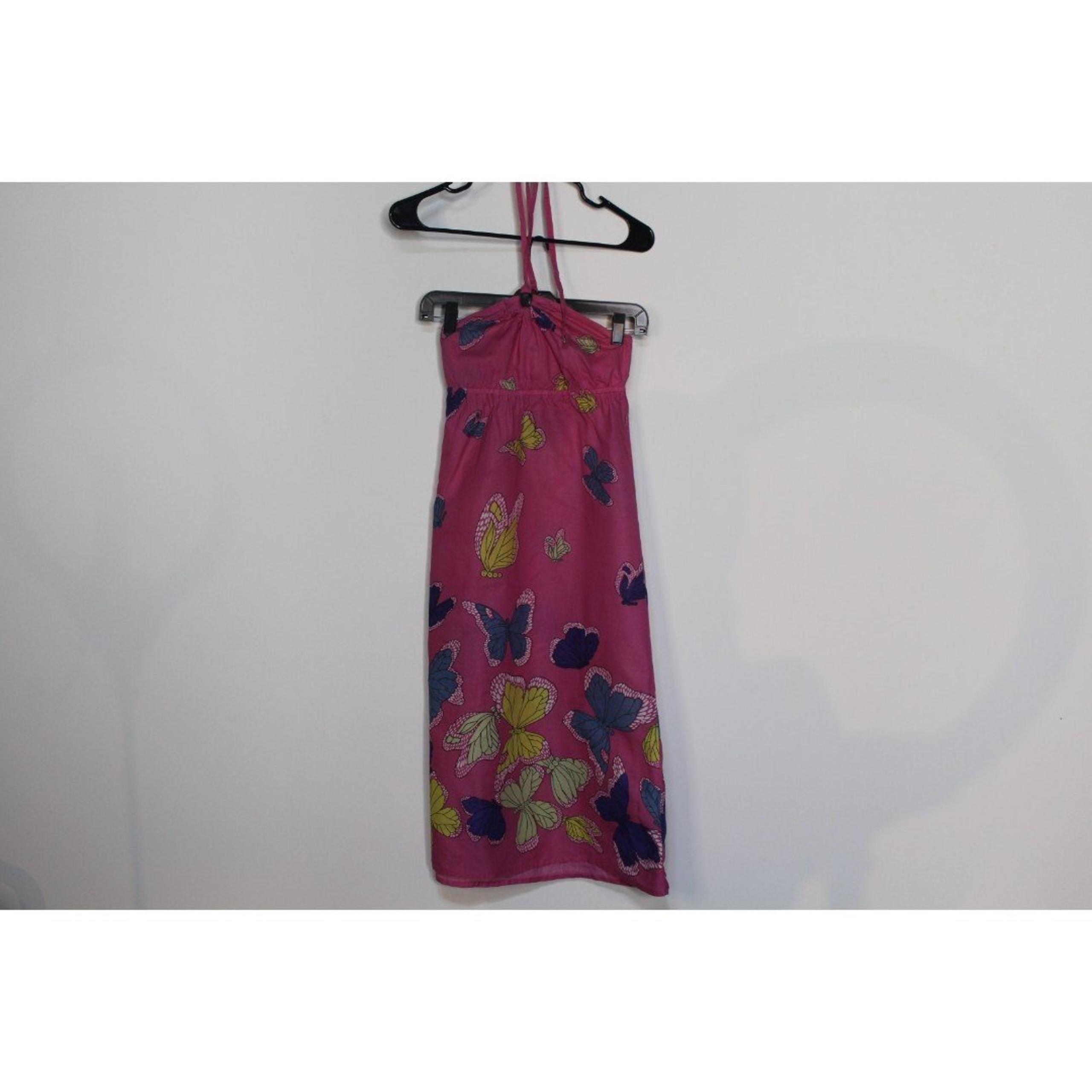 GIRLS ROUTE 66  HALTER TOP MAXI SUMMER DRESS