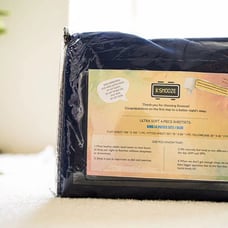 QUEEN SIZE 4-pics microfiber sheet set