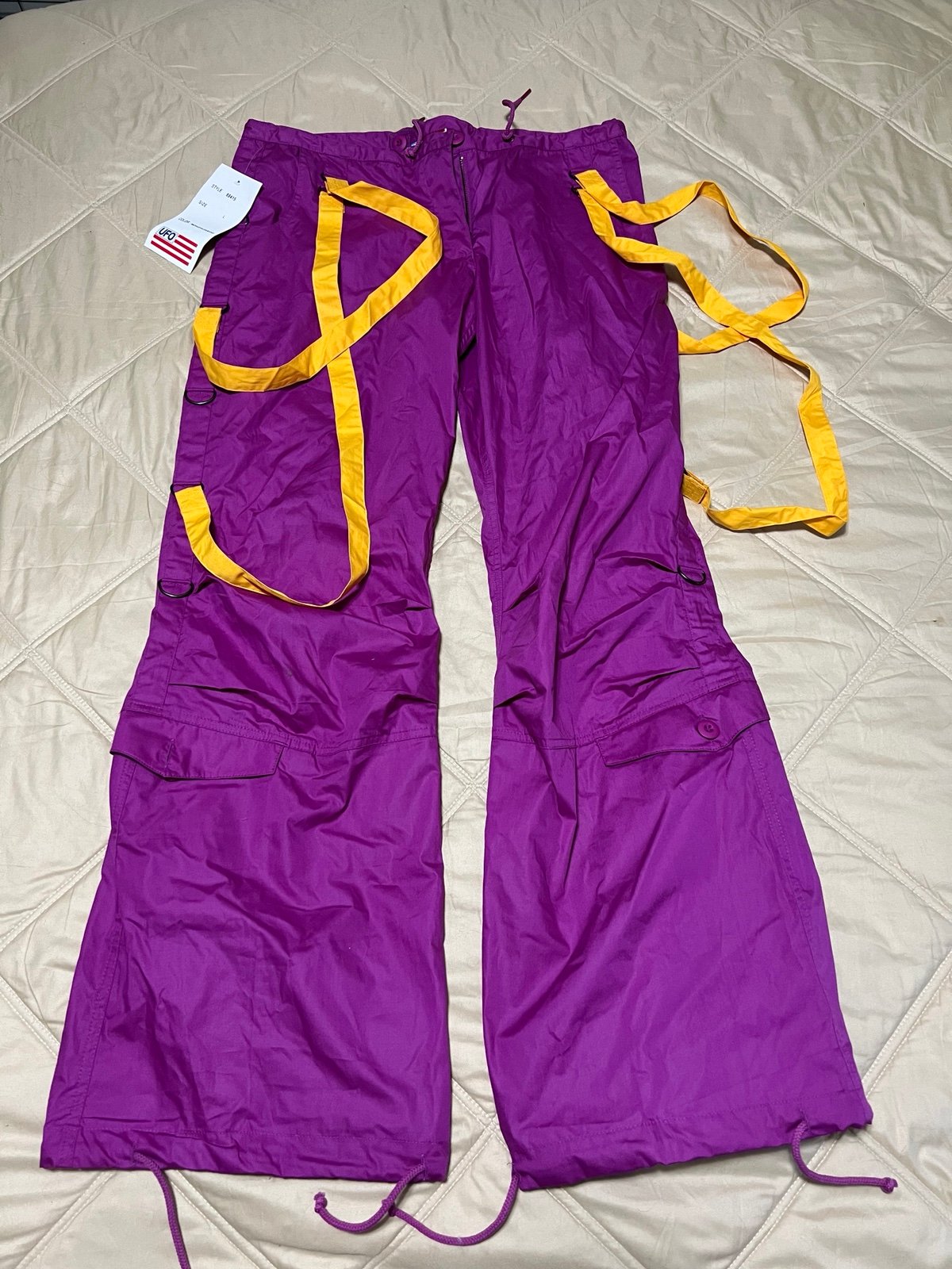 UFO Womens Strappy Pant with Solid Straps