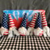Patriotic Gnomes Farmhouse Garland