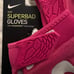 Nike Superbad Football Gloves Pink CK2923-689 Size Large