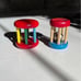 RARE Vintage Wooden Wood Rattle Learning Baby Toys Set of 4