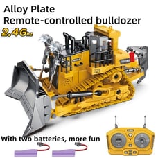 Channels Remote Control Bulldozer, 2.4Ghz RC Construction Vehicle Truck Toys 8