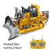 Channels Remote Control Bulldozer, 2.4Ghz RC Construction Vehicle Truck Toys 8