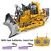 Channels Remote Control Bulldozer, 2.4Ghz RC Construction Vehicle Truck Toys 8