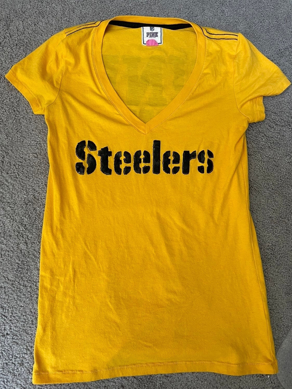 VS PINK Pittsburg Steelers Bling Tshirt