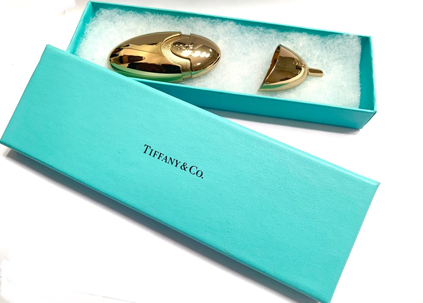 Tiffany Co box with perfume atomizer