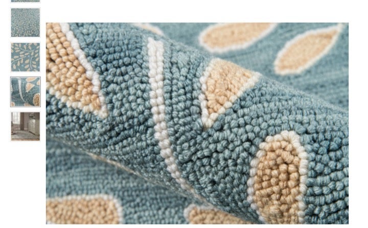 Factory New soft Green Rug 5'x7'6