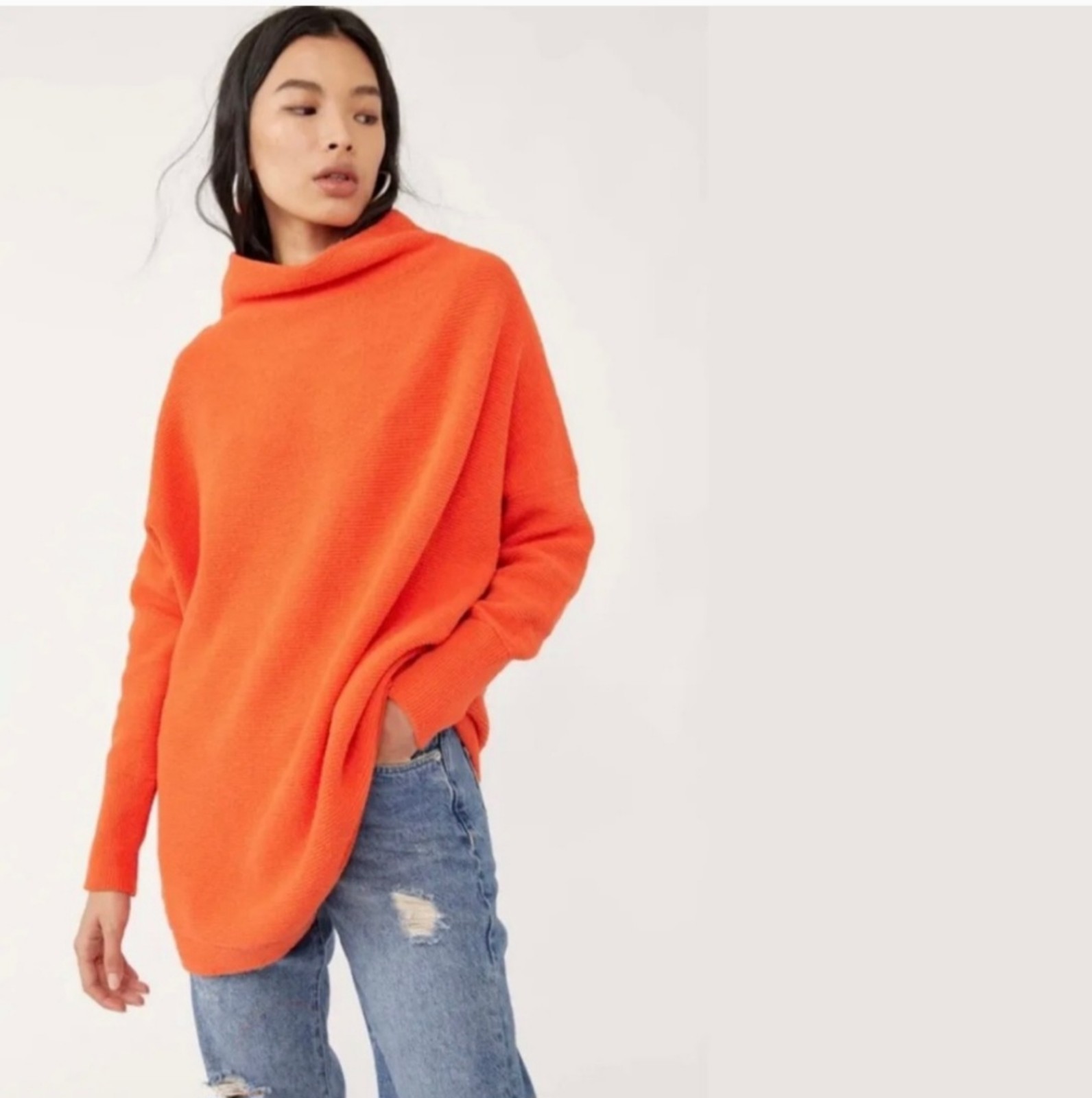 FREE PEOPLE OTTOMAN SLOUCHY TUNIC SWEATER