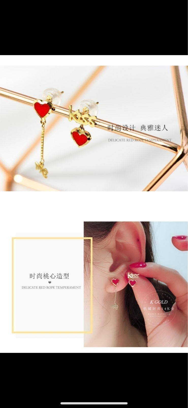 10k gold earrings