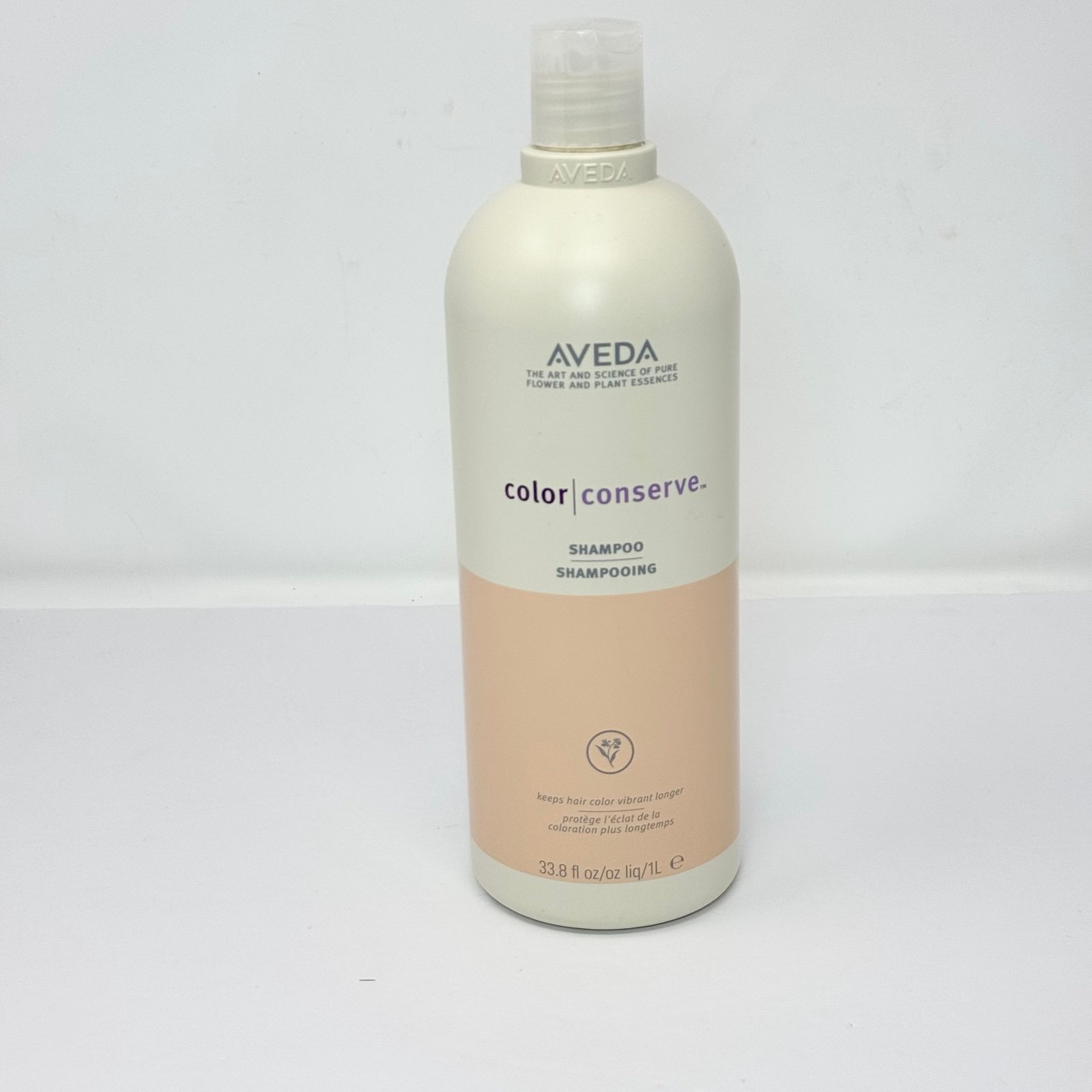 Aveda Color Conserve Shampoo 33.8oz / 1 Liter - used, 40% remains.