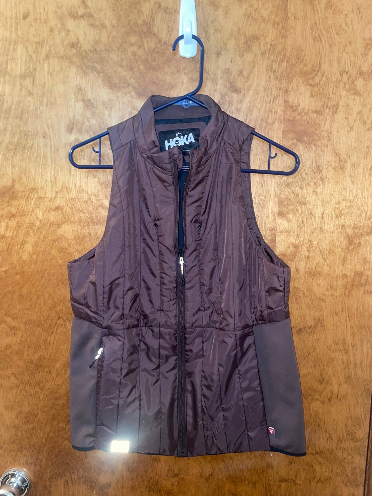 Hoka One ColdSnap Vest Raisin Purple Size Small RARE