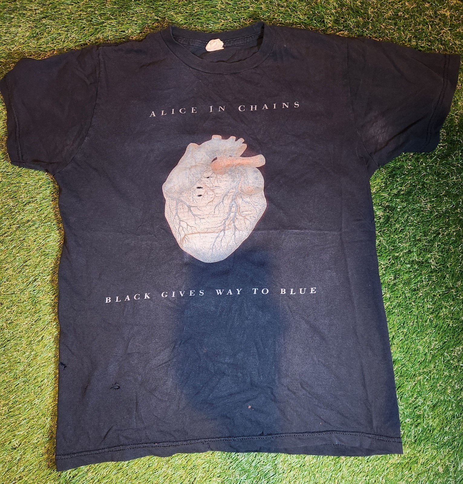 2009 Alice in Chains Black Gives Way to Blue Vintage Tour T-Shirt
