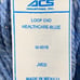 ACS Scrubble Loop End Replacement Mop Head Healthcare Blue Pack of 3 NEW
