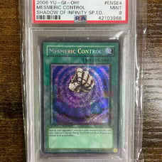 Mesmeric Control #ENSE4 Shadow of Infinity SP.Ed 2006 YU-GI-OH PSA 9!