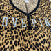 VS PINK LEOPARD CHEETAH ONESIE LARGE