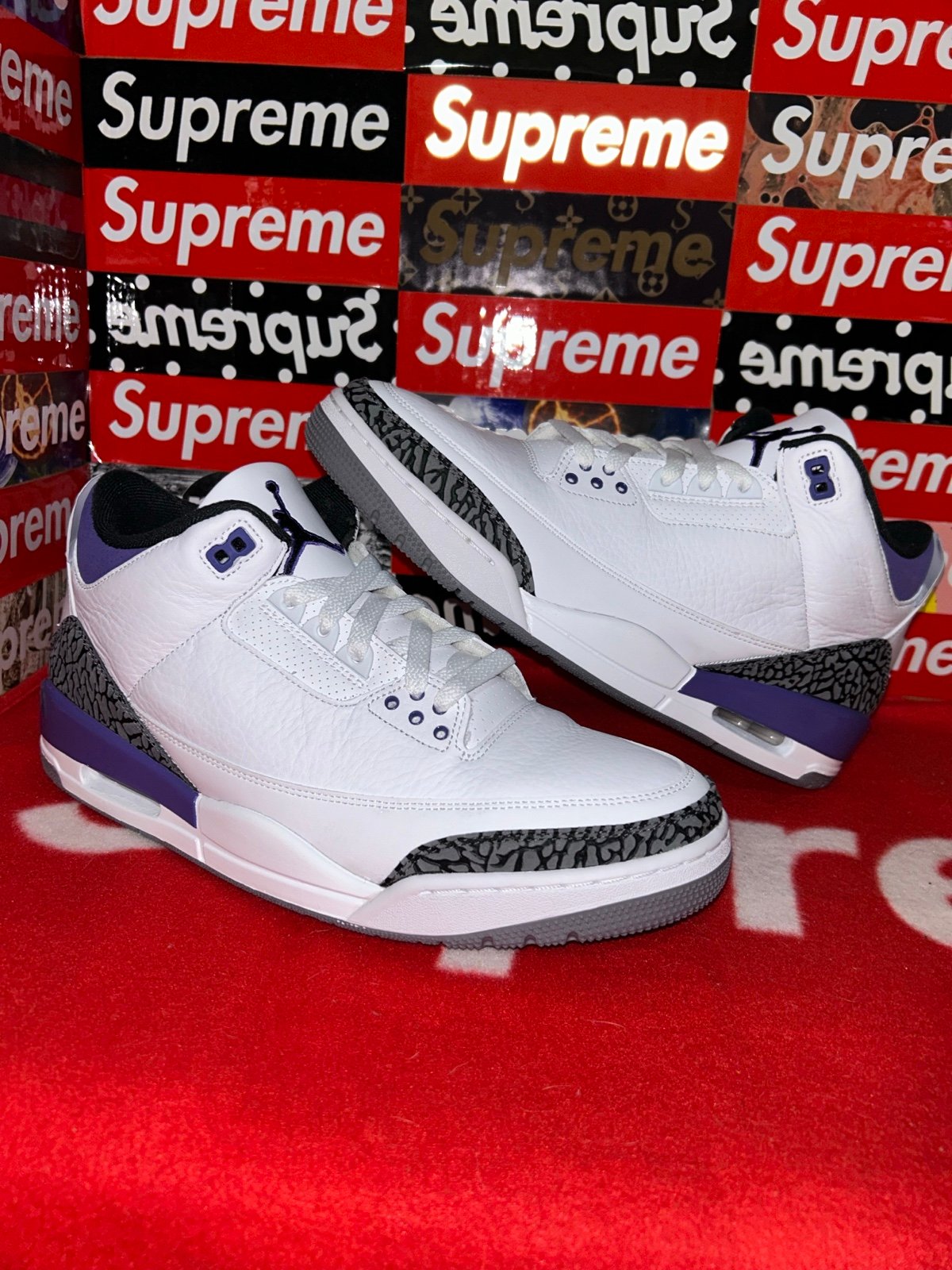 Jordan 3 Retro ‘Dark Iris’ CT8532-105 size 12.5 NEW