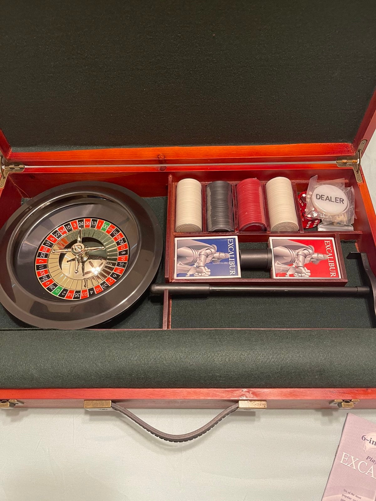 6 in 1 Excalibur Portable Casino