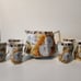 Handpainted nippon pottery lemonade set