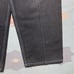 Vintage y2k super baggy jeans wide leg black goth grunge skater hip hop 45x30