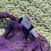 Dreamgirl purple sweater though cutout top