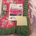 BRAND NEW APRIL CORNELL COTTAGE ROSES SQUARE TABLECLOTH 60” x 60”
