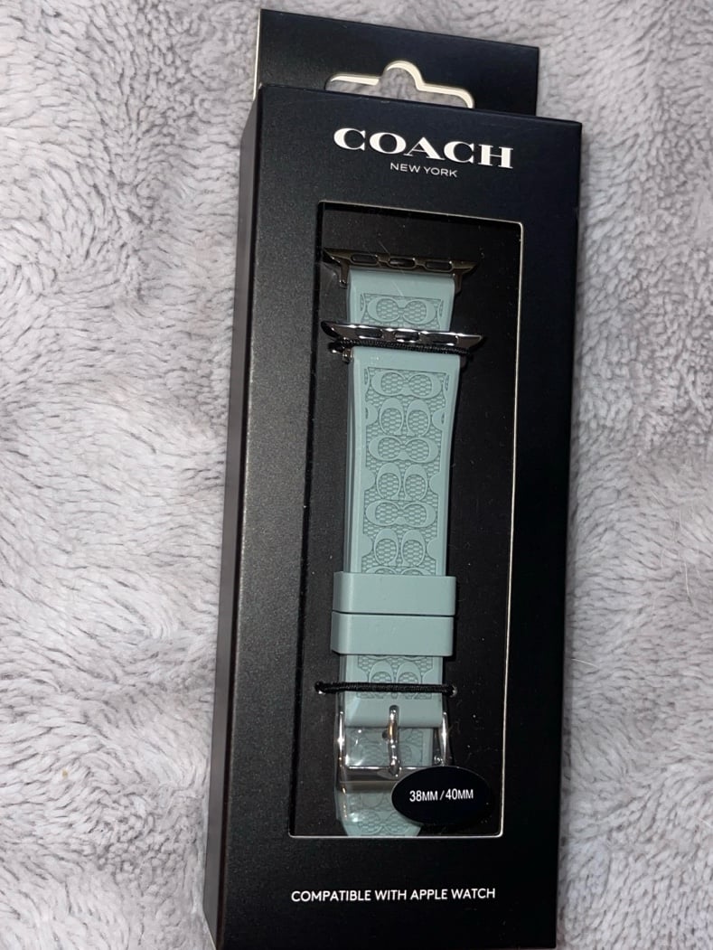 Coach Apple Watch band