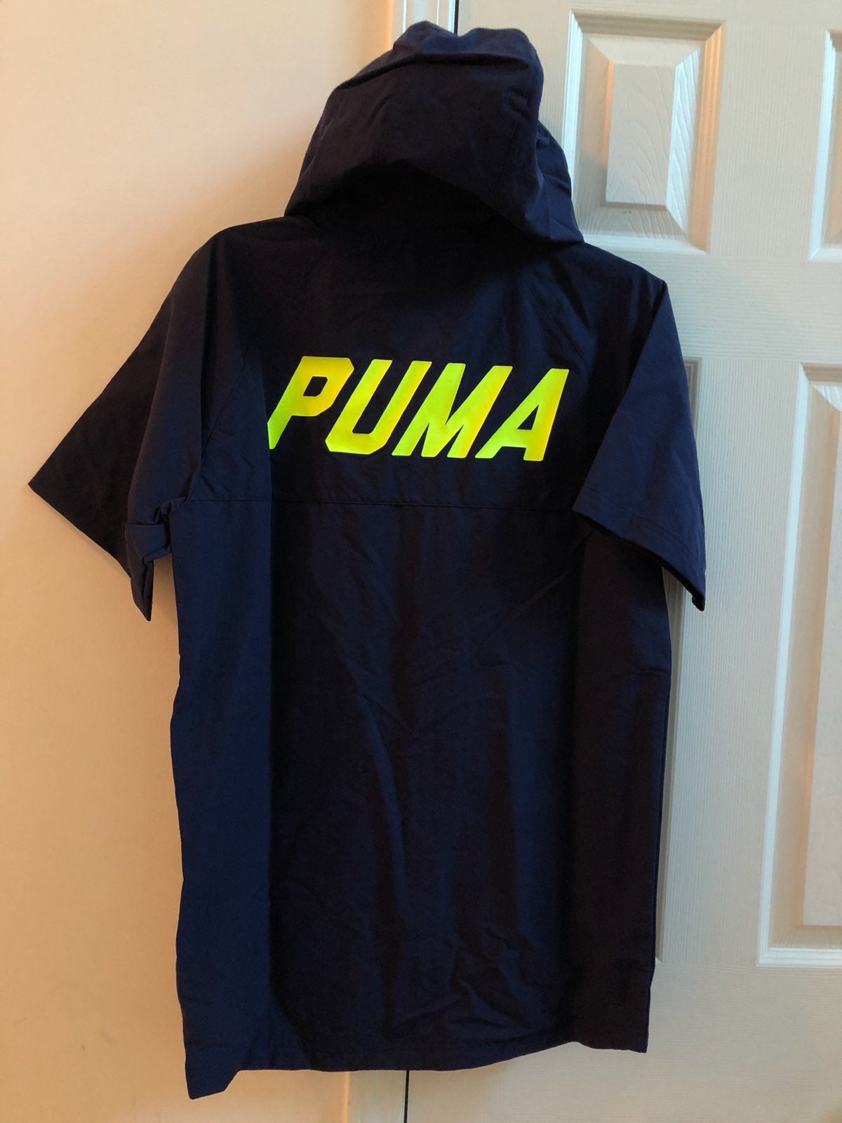 New PUMA Colorblock Full Zip SS Top Sz:S