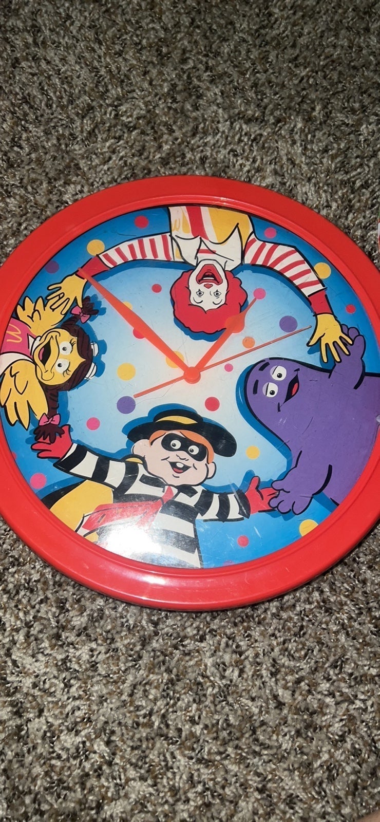 McDonald’s wall clock