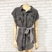 Anthropologie Women’s Gray Pilcro Belted Vest - Size M