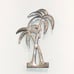 Vintage Sterling Silver Palm Tree Brooch Pin
