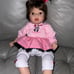 Baby doll girl toddler doll like reborn