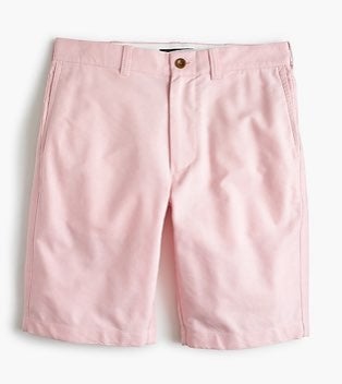 J. Crew Light Hibiscus 10 1/2” Shorts