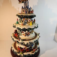 The wonderful world of Disney Christmas musical animated table top tree in box