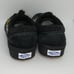 VANS Comfycush Women's Pre-owned Black Embroidered Flames Sneakers - sz. 5 1/2