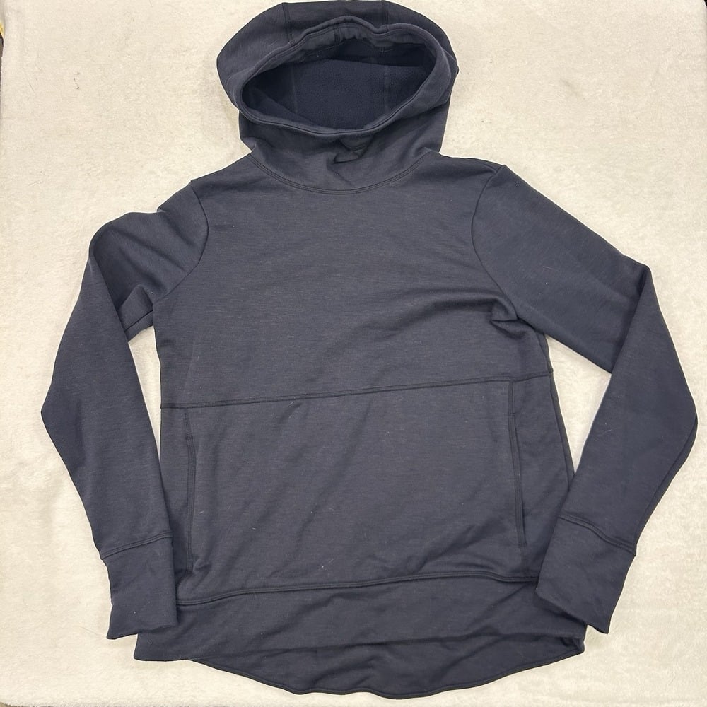 SWEATY BETTY Galvanise Running Hoodie Sweatshirt Black Size Xxs