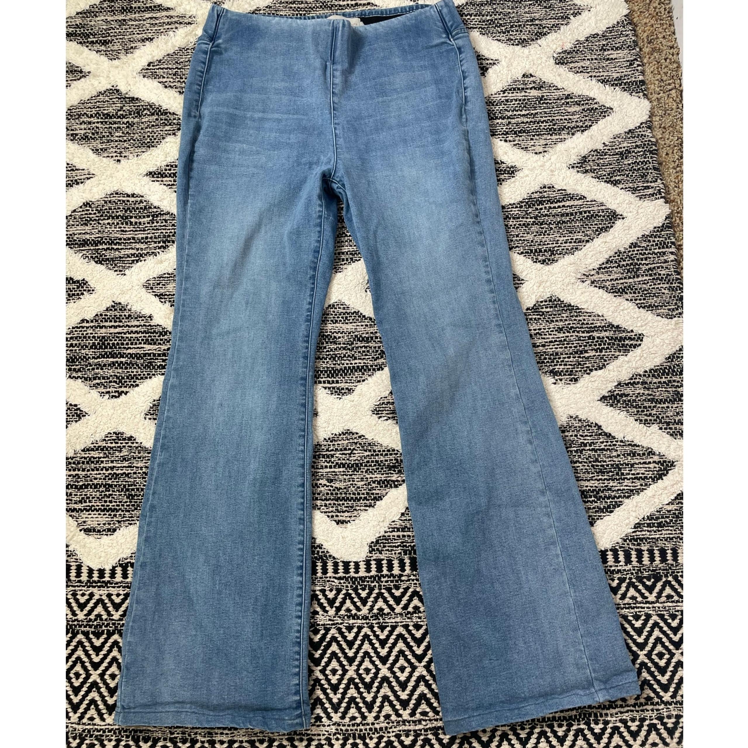 Soft Surrounding high rise Pull on Flare Jeans Stretch Women's size small