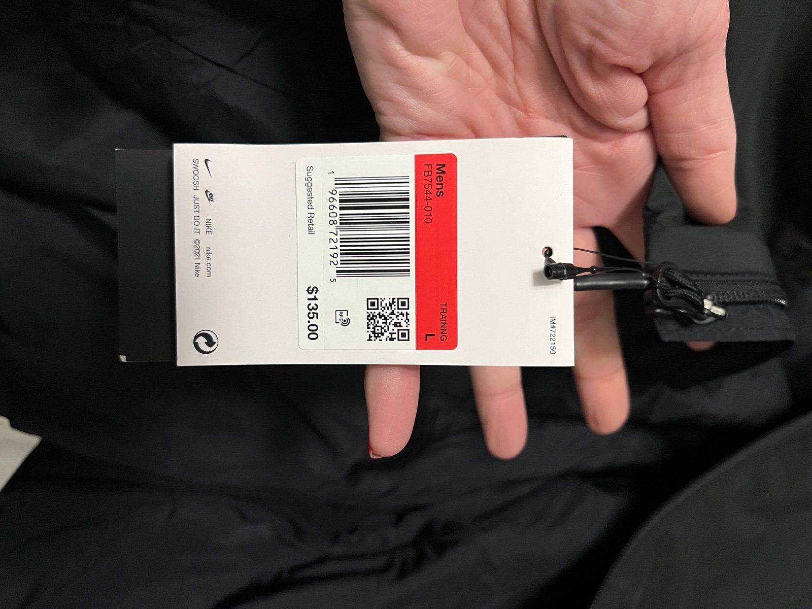 Nike Jacket Black New with tags